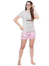 evolove Women's 100% Cotton Knits Printed Nightsuit (Shorts set) Get Free sleepwear,soft and comfortable